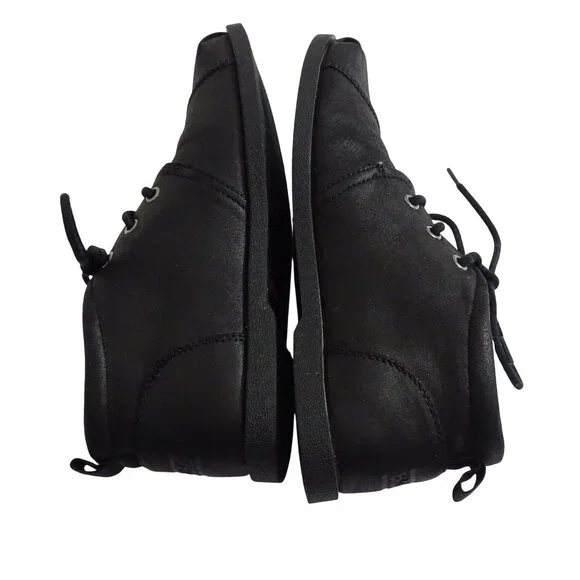 Bobs Skechers Black Chukka Ankle Boots Women Size 7 Memory Foam Textile 34487 - Picture 5 of 8